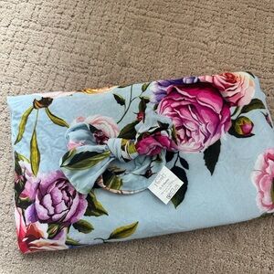 Posh Peanut Newborn swaddle and matching headband set